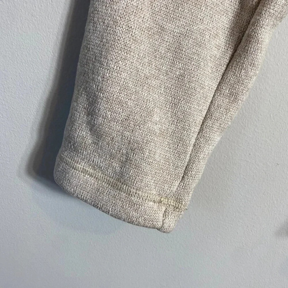 NWOT Woolrich 1/4 Snap Fleece Pullover Sweater Men's XL Cream Long Sleeve Pocket - Picture 8 of 14